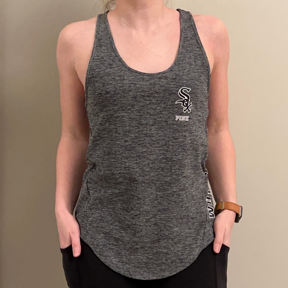 PINK Victoria’s Secret MLB collection White Sox tank top size XS